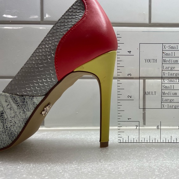 Rock Republic Multi-Colored Heels .. LIKE NEW! SIZE7.5 - Picture 6 of 7
